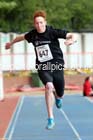 Mens under-20s triple jump. North Eastern Track and Field Champs, Gateshead Stadium. Photo: David T. Hewitson/Sports for All Pics